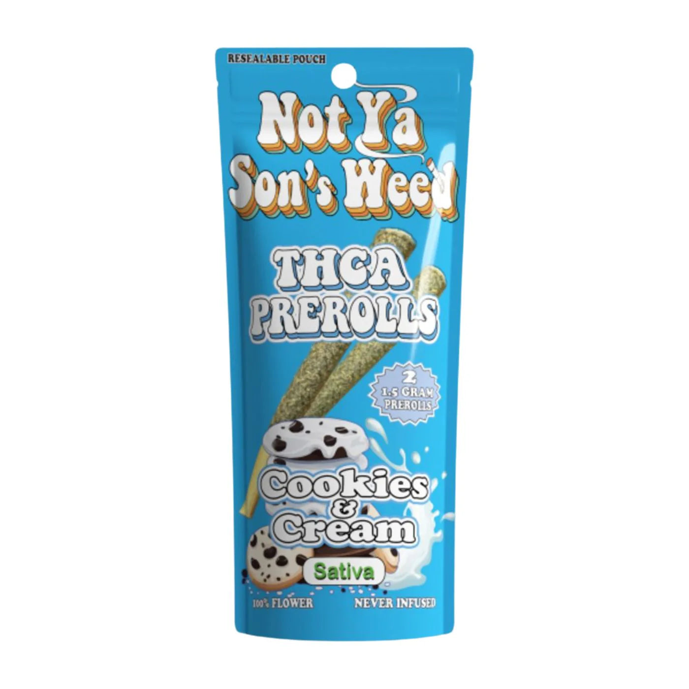 Not Ya Son's Weed THC-A Blunts 2PK (3g Total)