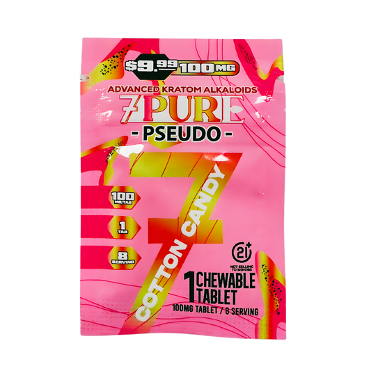 7PURE 7-Hydroxymitragynine w/ Pseudo 100Mg Tablet