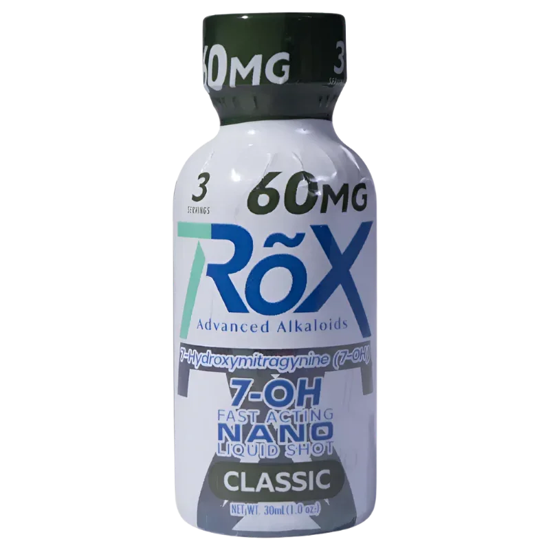 Rox Advanced Alkaloids 7OH Fast Acting Nano Liquid Shot 60MG