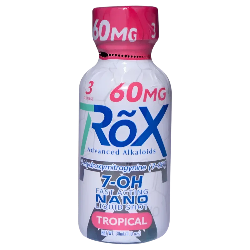Rox Advanced Alkaloids 7OH Fast Acting Nano Liquid Shot 60MG
