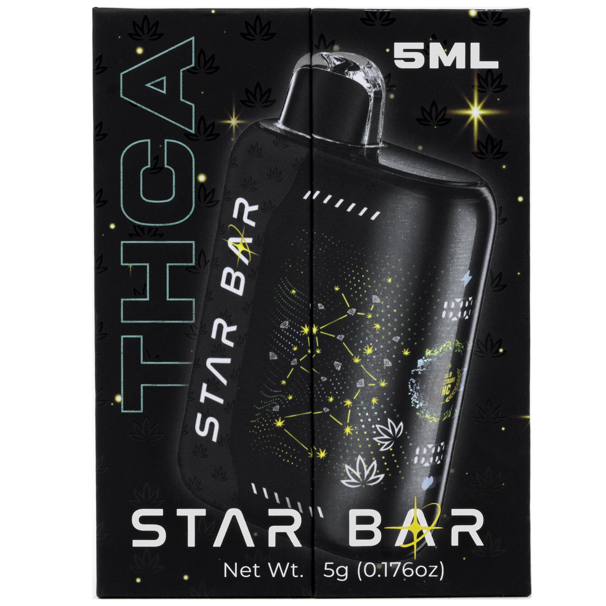 Star Bar THCA 5G Disposable Vape - Close-Up View