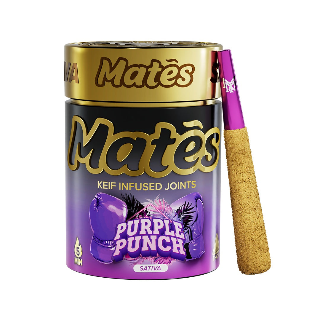 Muha Meds Mates THCA Keif Infused Joints 5ct - View 6