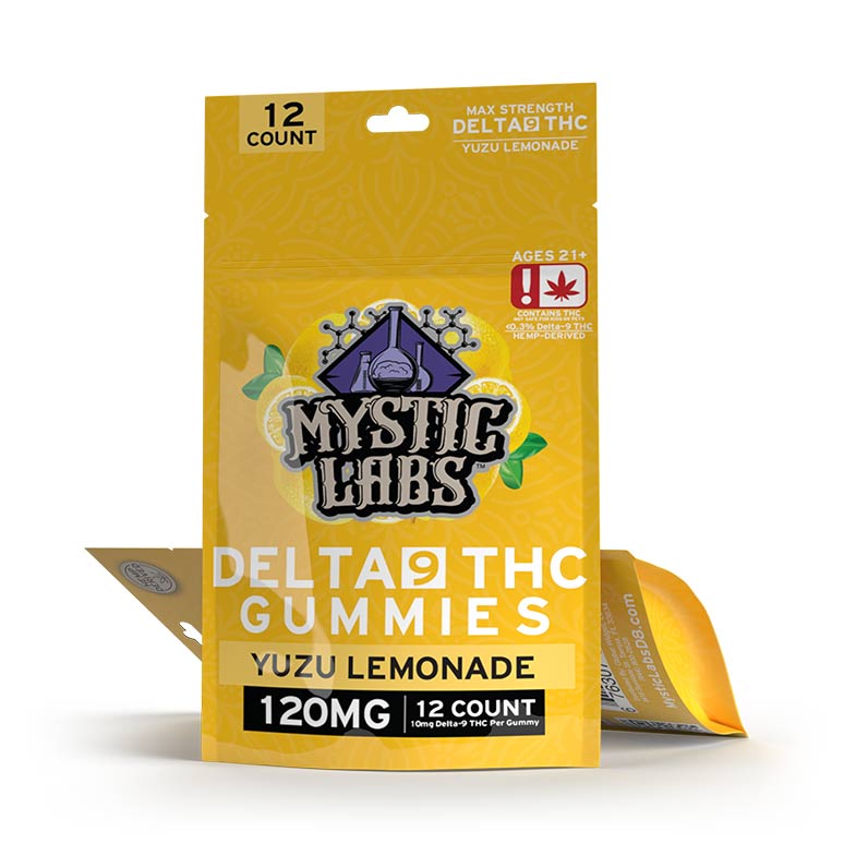 Mystic Labs Delta 9 Gummies 10 MG Per Gummy(12 Count)
