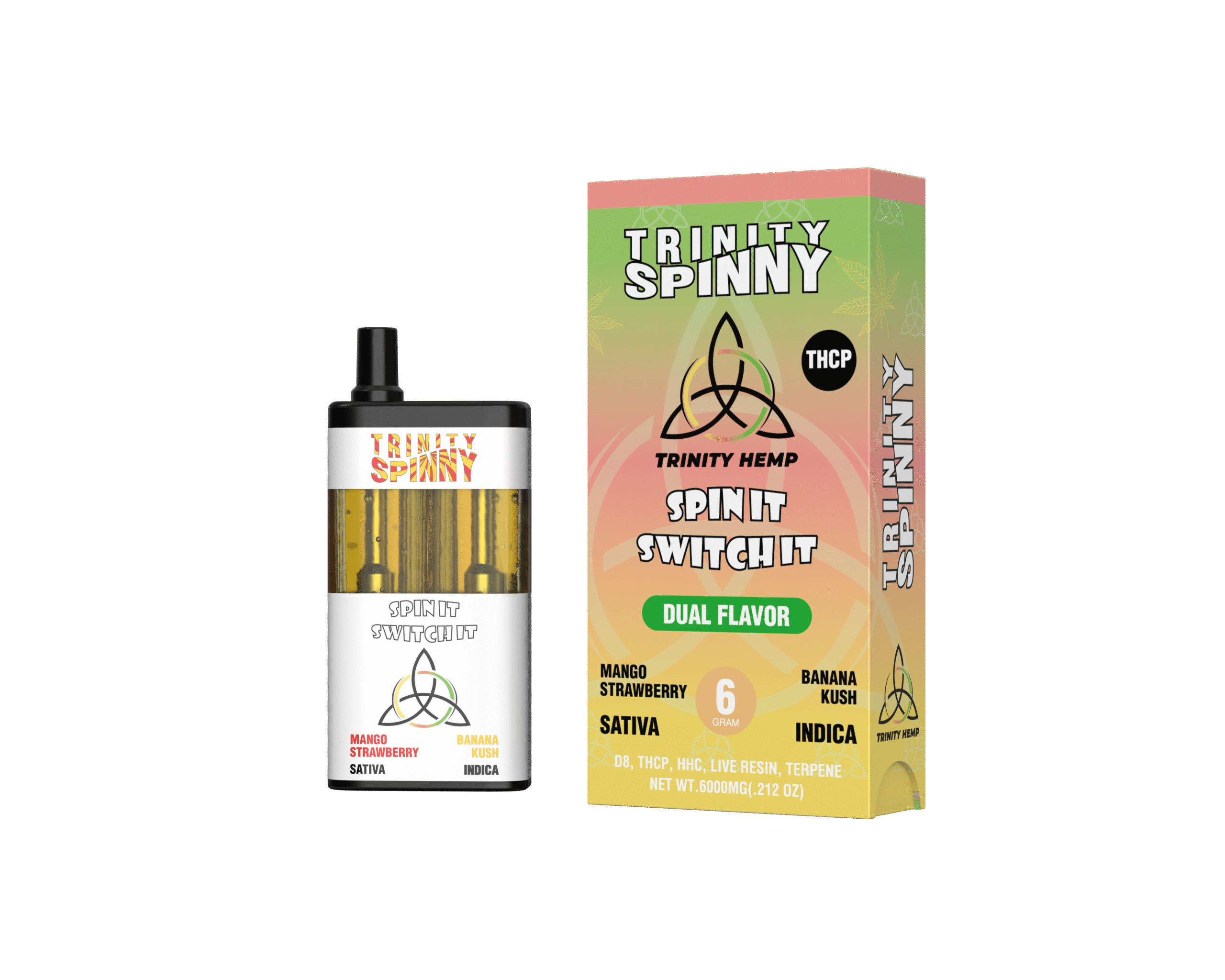 Trinity Hemp Spin It Switch It Dual Flavor THCA