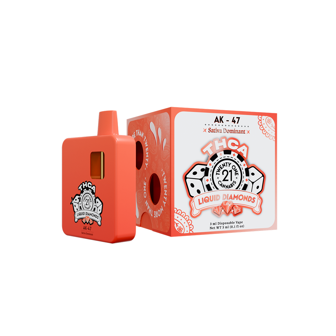 Twenty One Cannabis 3G THCa Diamonds Disposable Vape