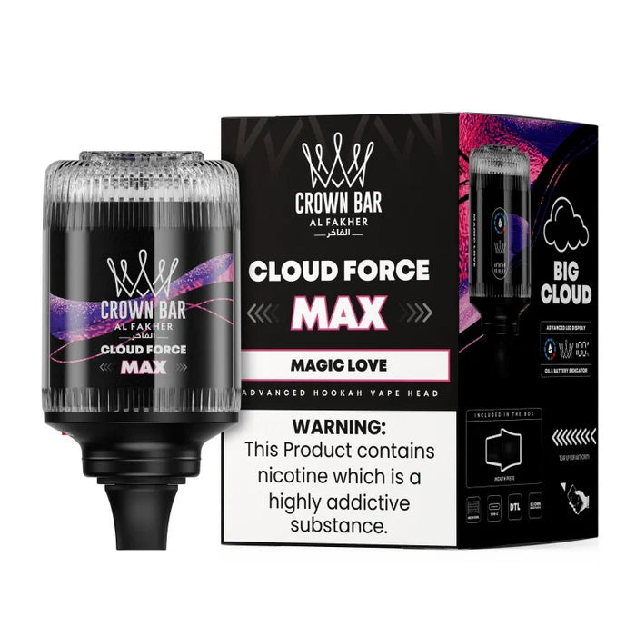 Al Fakher Crown Bar Cloud Force Max - product front view