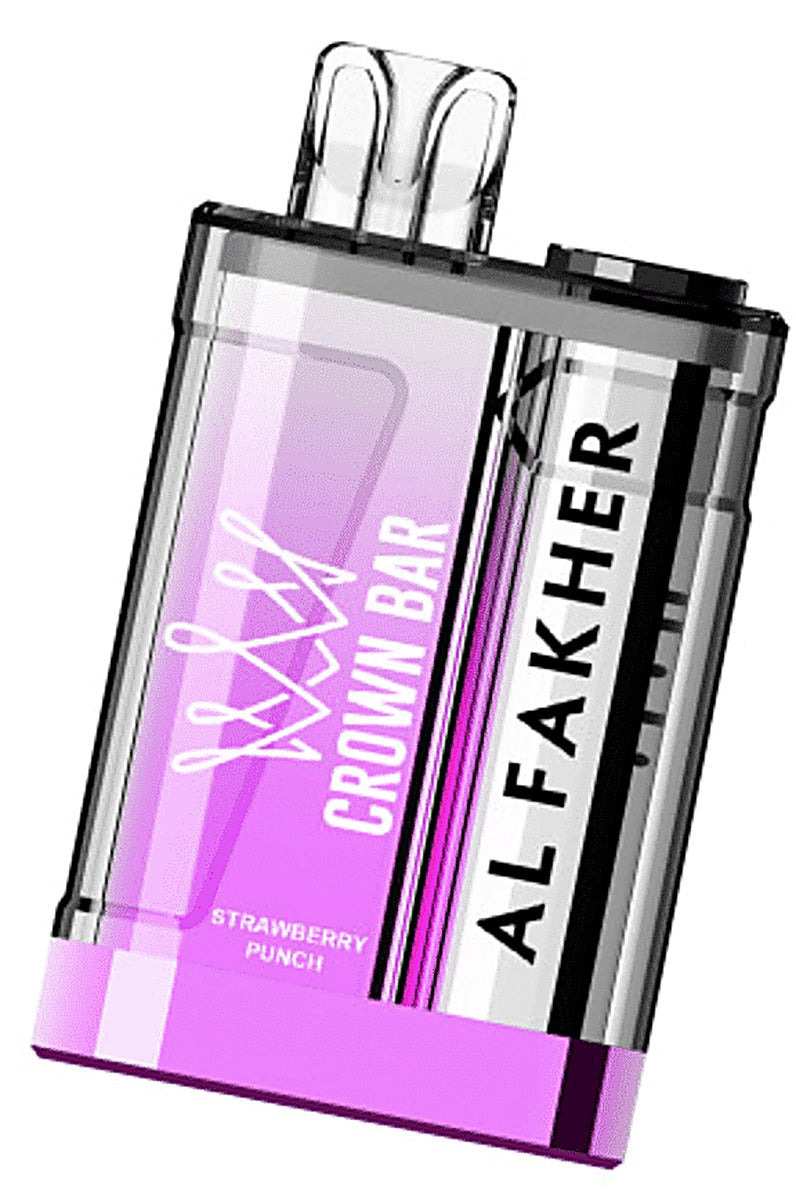 Al Fakher Crown Bar 9000 Strawberry Punch close-up