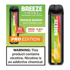Breeze Smoke Pro 2000 Orange Mango Watermelon