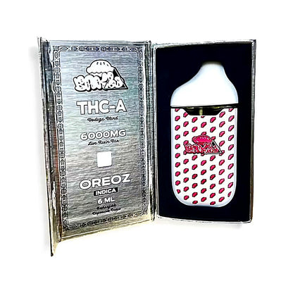 Baked THC-A Bodega Blend 6000Mg Live Resin Pen - Front View