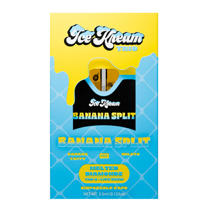 Ice Kream Trio 3.5G Melted Diamonds (THCA+Live Resin) Disposable