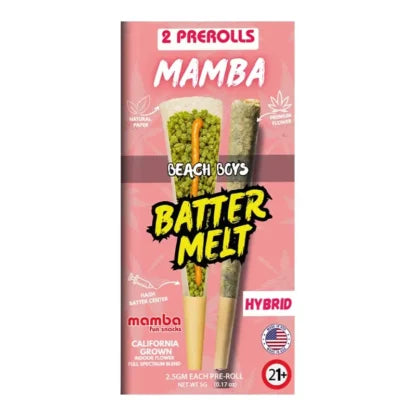 Mamba Batter Melt 2x2.5g Prerolls (5g Total)