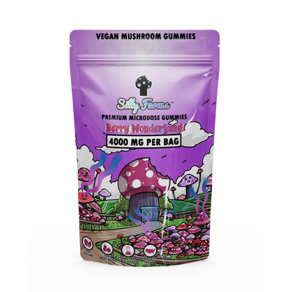 Silly Farms Premium Microdose Gummies 8pc/4,000mg Total