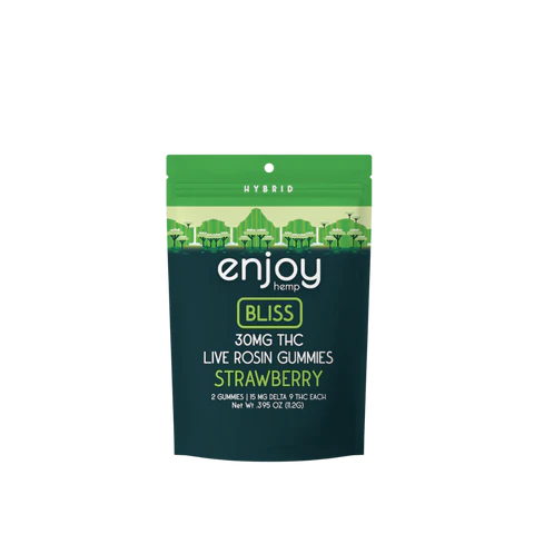 Enjoy Hemp THC Live Rosin Gummies 2pk (30mg Total) - image 2