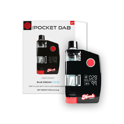 The Pocket Dab Pre-filled THC-A Live Rosin Badder Pen