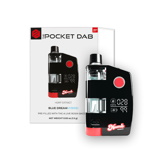 The Pocket Dab Pre-filled THC-A Live Rosin Badder Pen