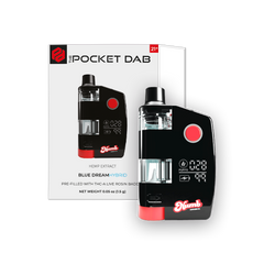 The Pocket Dab Pre-filled THC-A Live Rosin Badder Pen
