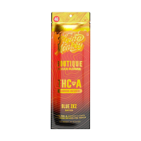 Flying Monkey 42.0 THC-A Diamond Infused Pre-Roll 2PK