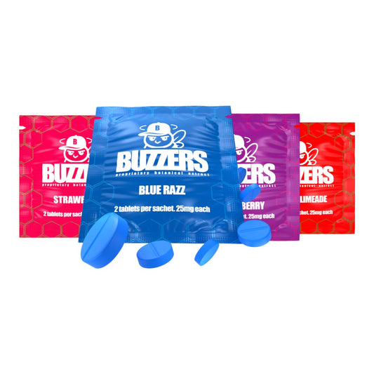 Buzzin with the homiez 25MG Tablets 2ct (7-oh Alternative)