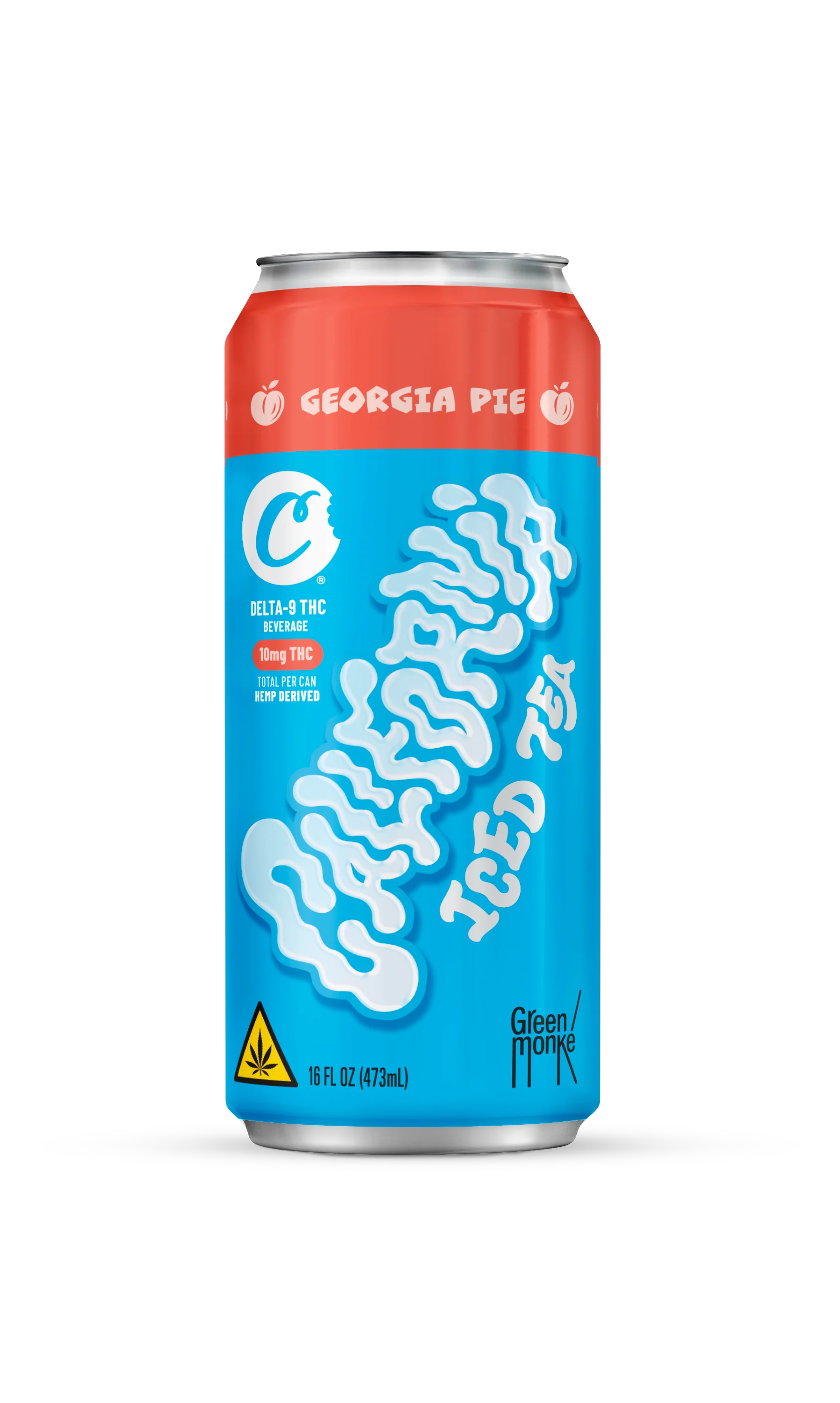 Cookies California Peach Ice Tea Delta-9 THC Beverage 10mg THC