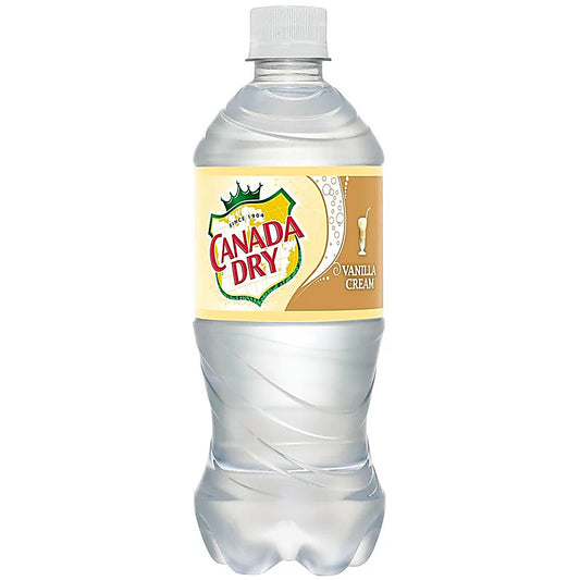 Canada Dry Vanilla Cream Flavored Soda - product image