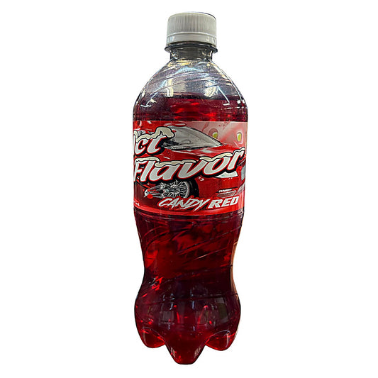 Candy Red Act Flavor Soda - Front View