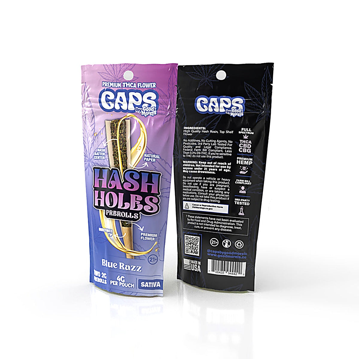Caps by Good Morels 2 Pack Hash Holes Prerolls 4G - Additional View 11