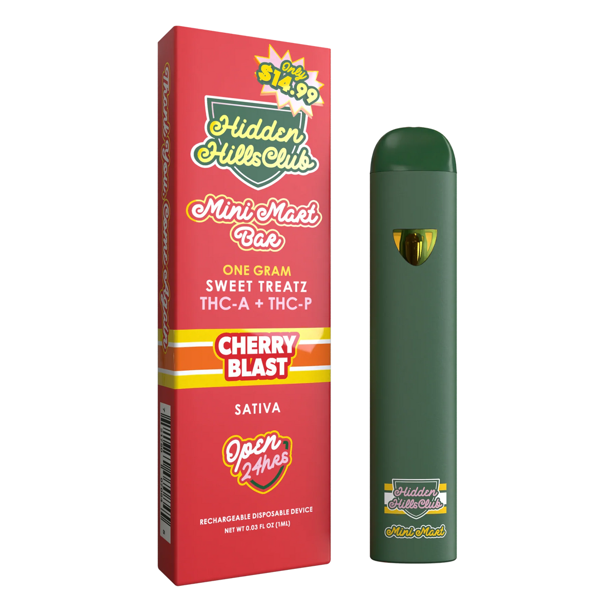 Hidden Hills Sweet Treatz Mini Mart Bar 1g