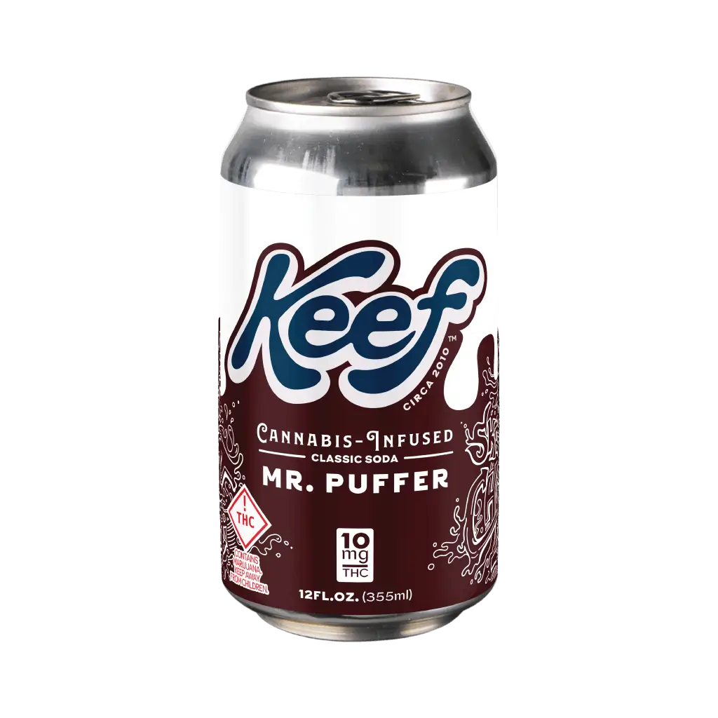 Keef Cannabis Infused Classic Soda Mr. Puffer 10MG THC | 12oz - product image