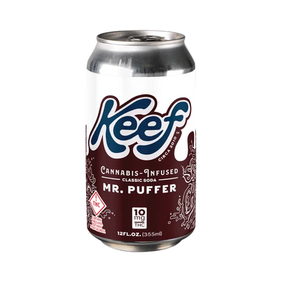 Keef Cannabis Infused Classic Soda Mr. Puffer 10MG THC | 12oz