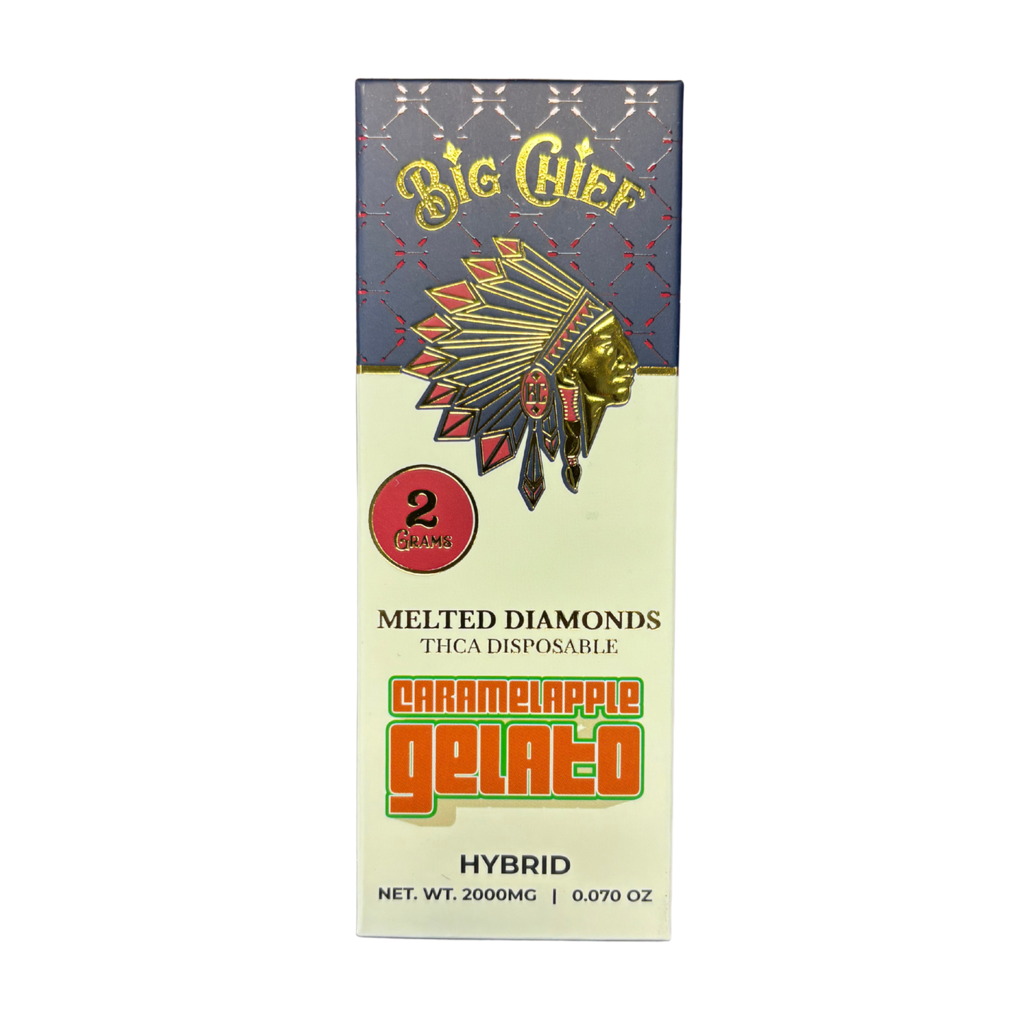 Big Chief Melted Diamonds THCA 2G Disposable