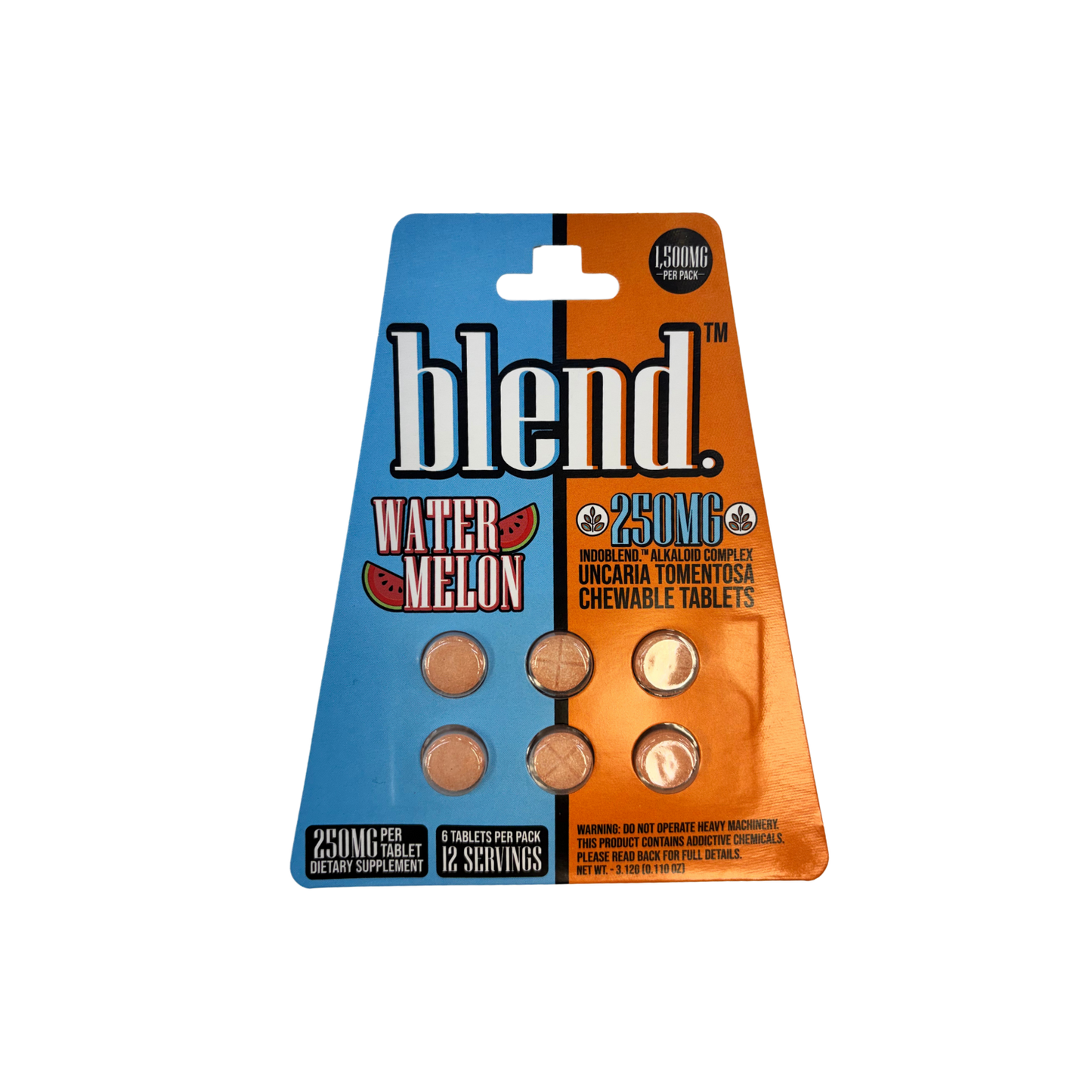 Blend 250MG Chewable Tablets 6ct (7-oh Alternative)