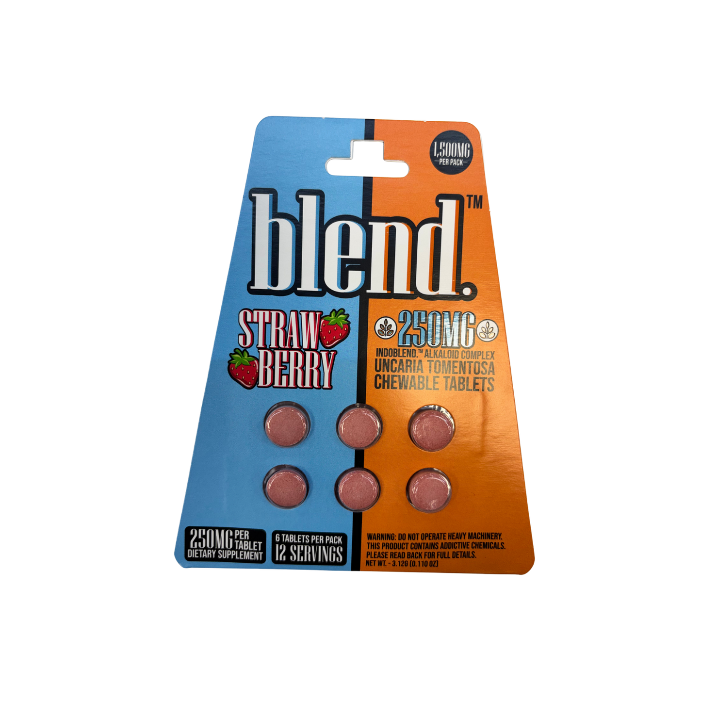 Blend 250MG Chewable Tablets 6ct (7-oh Alternative)