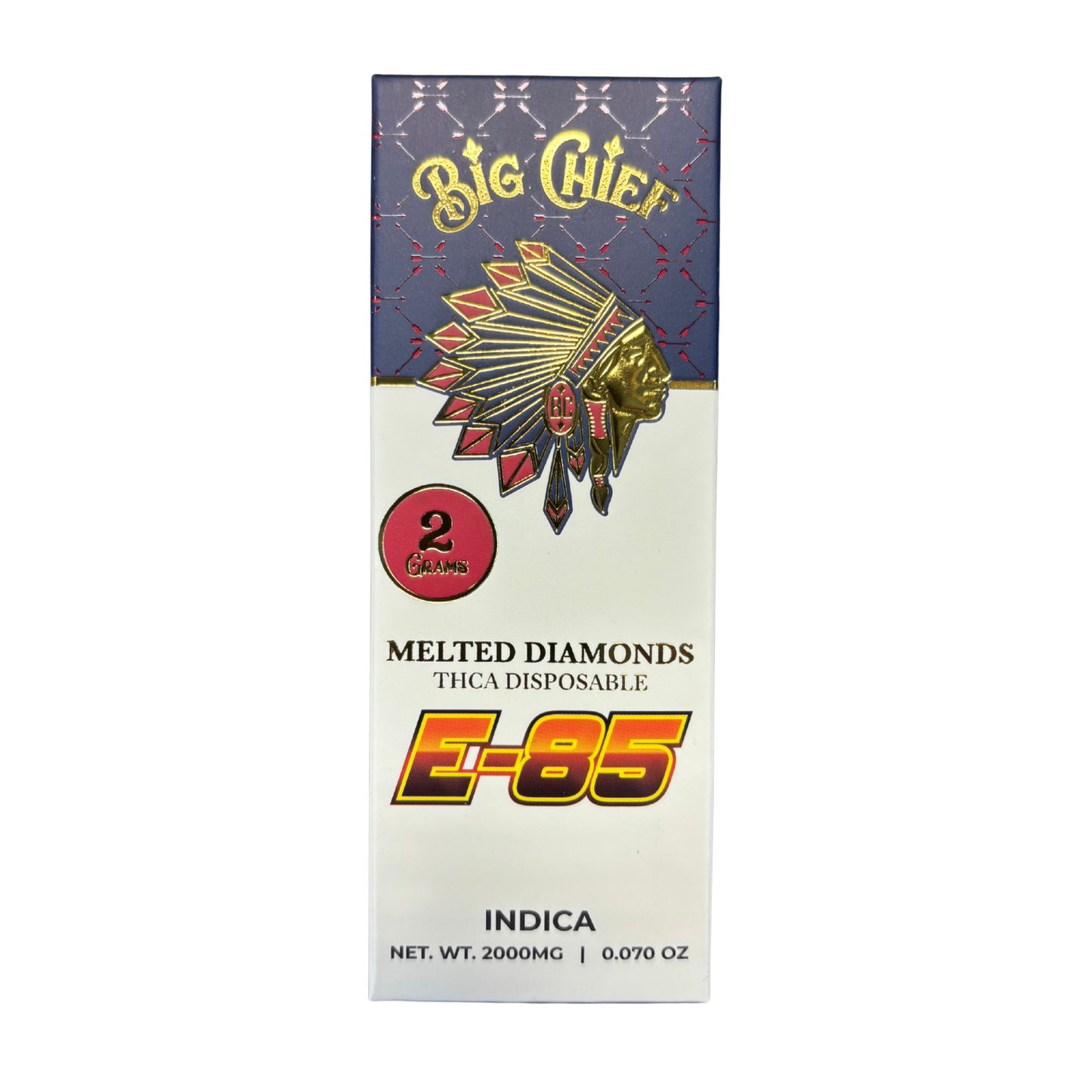 Big Chief Melted Diamonds THCA 2G Disposable