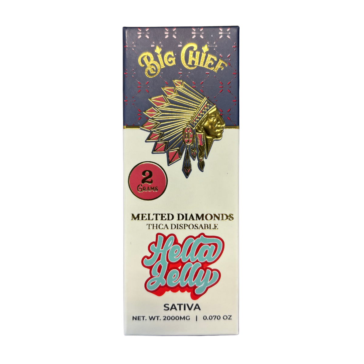 Big Chief Melted Diamonds THCA 2G Disposable
