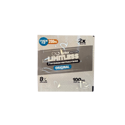 Limitless 7-Hydroxymitragynine Platinum Edition 200Mg (2x 100Mg Tablets)