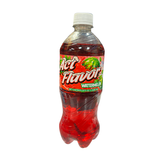 Watermelon Act Flavor Soda
