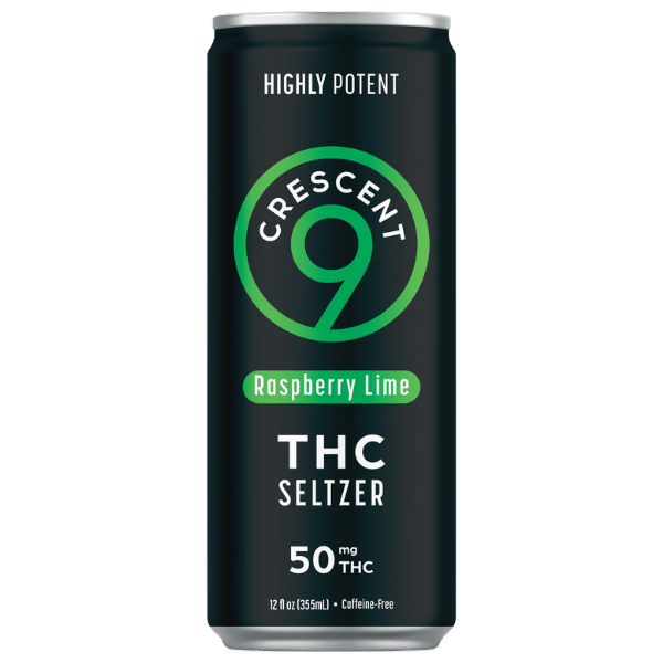 Crescent 9 Seltzer 50MG THC Infused | 12oz - image 3