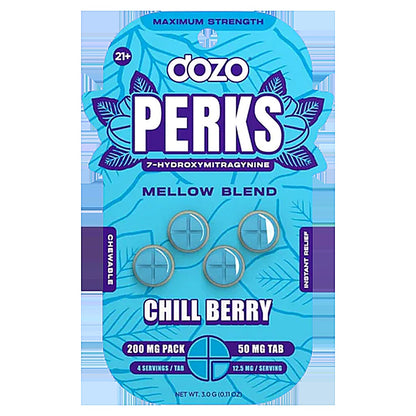 DOZO Perks 7 Hydroxymitragynine 200 MG Pack 50MG Per Tablet - View 6
