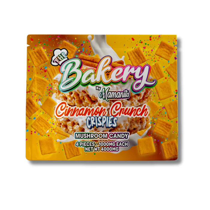 Bakery Mushroom Crispies 4ct (8,000MG Total)
