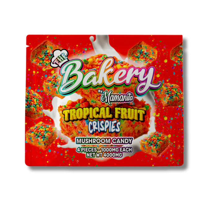 Bakery Mushroom Crispies 4ct (8,000MG Total)