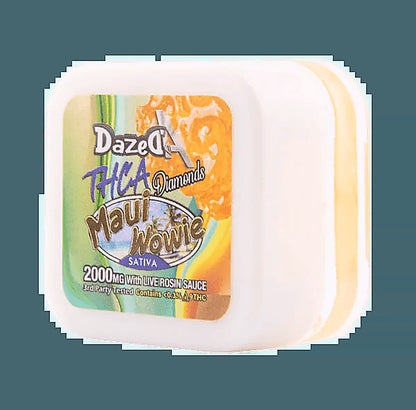 Dazed THCA Diamonds 2000 Mg - Side View
