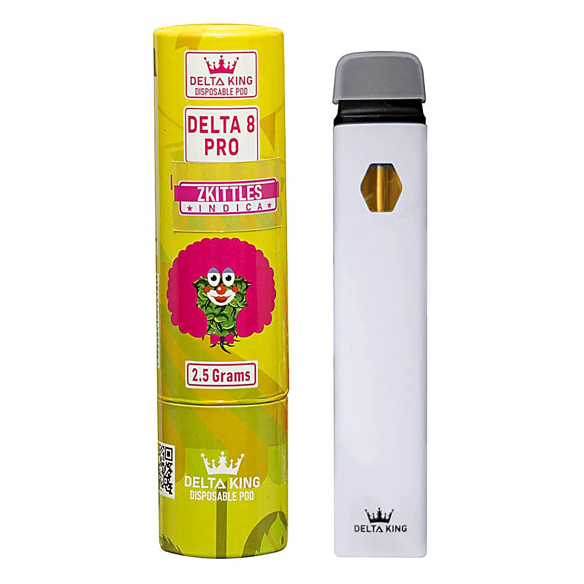 Delta King Disposable Vape 2.5 Grams - Side View