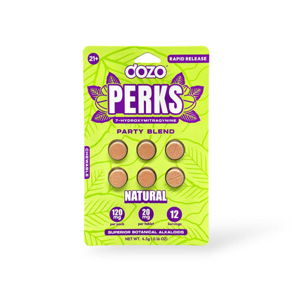 DOZO Perks 7 Hydroxymitragynine 6 Tablets