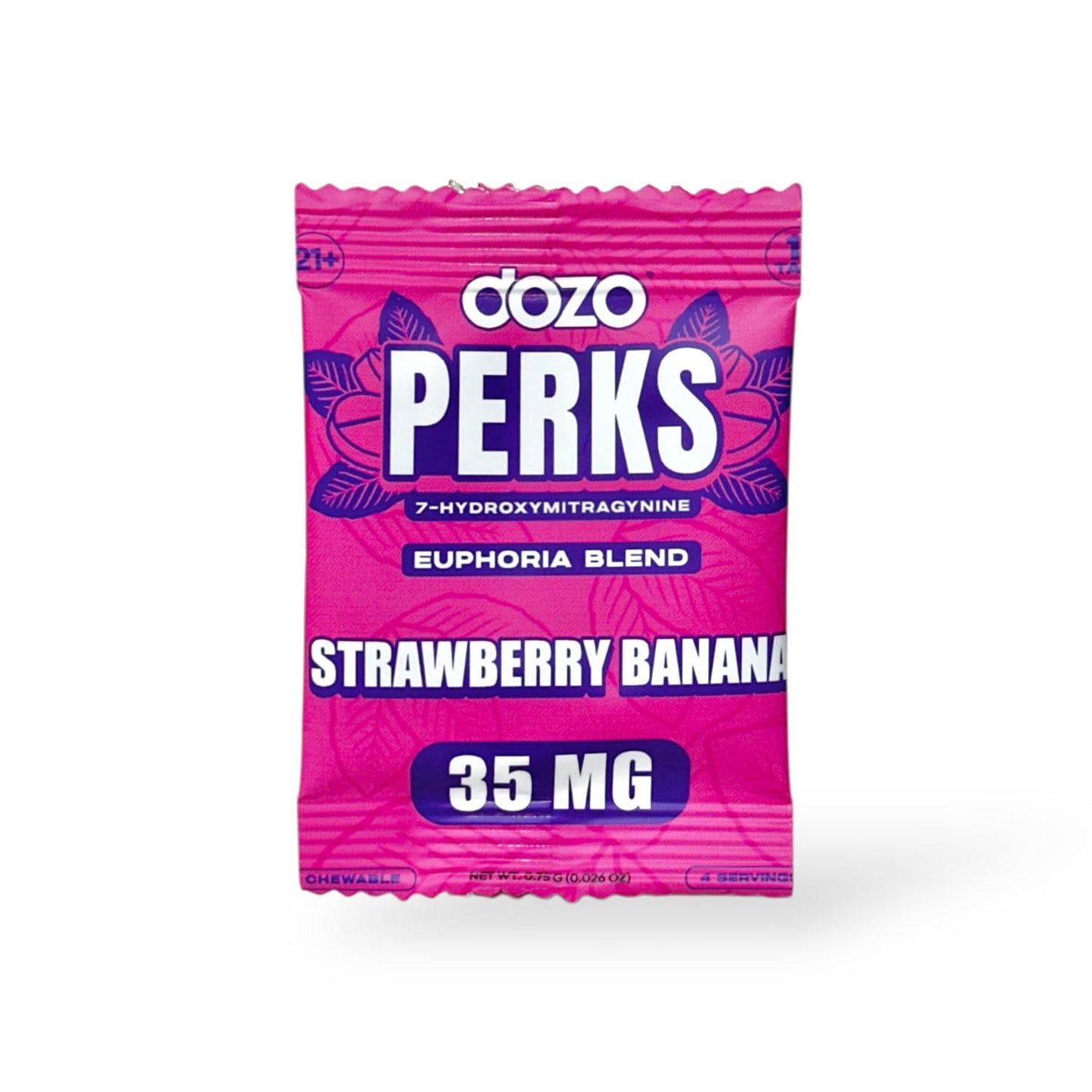 DOZO Perks 7 Hydroxymitragynine 35 MG Tablet Euphoria Blend