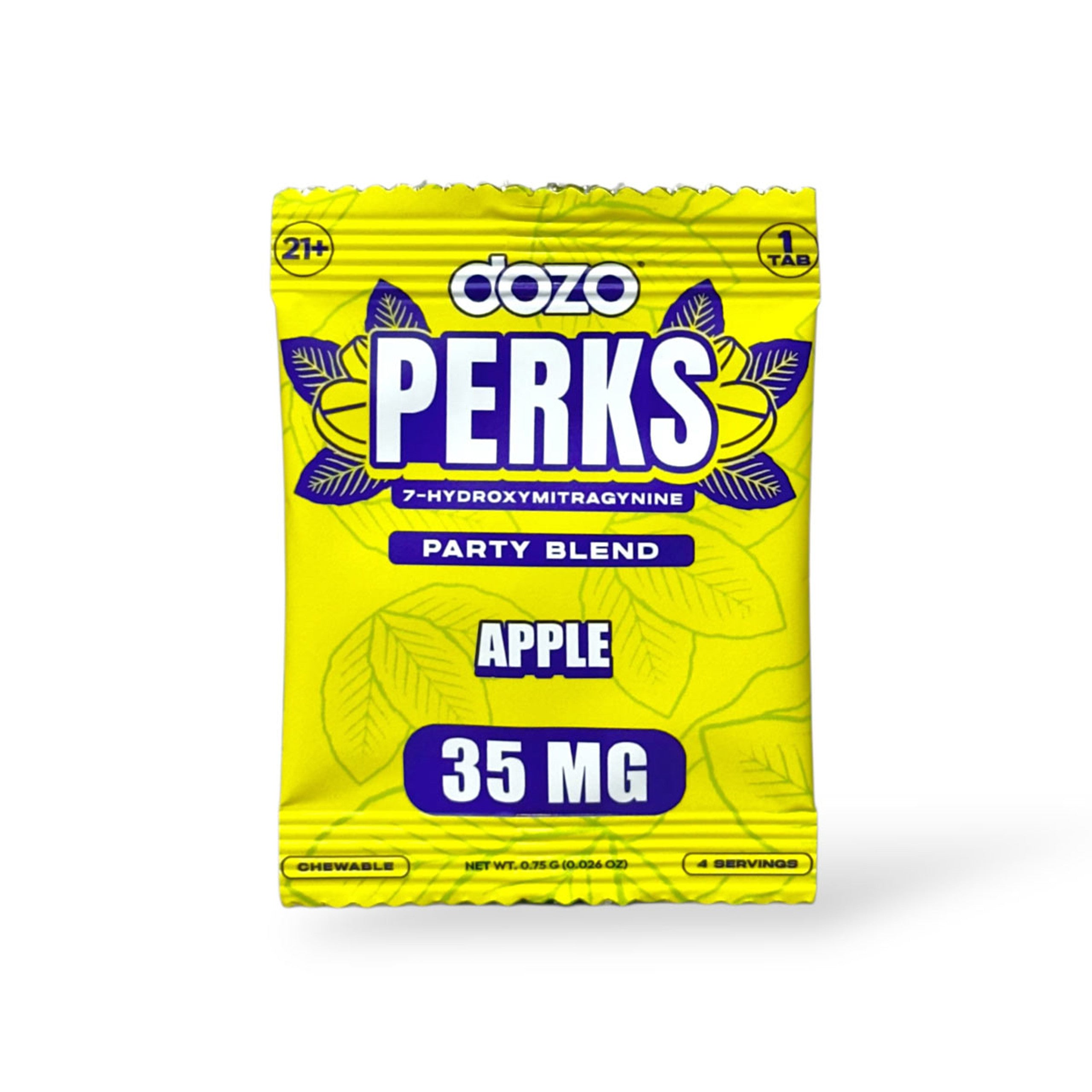 DOZO Perks 7 Hydroxymitragynine 35 MG Tablet Euphoria Blend