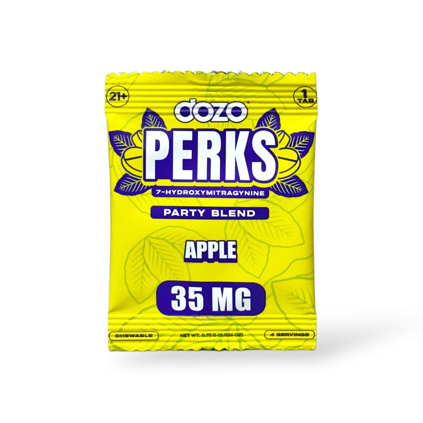 DOZO Perks 7 Hydroxymitragynine 35 MG Tablet Euphoria Blend