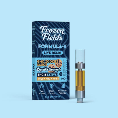 Frozen Fields Formula-X Live Resin 1G Cartridge