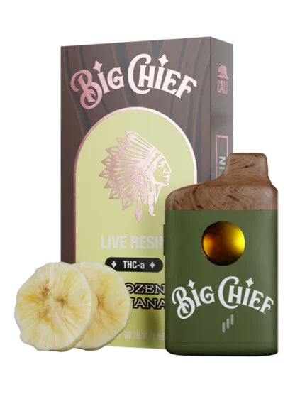 Big Chief Live Resin THC-a Disposable Vape 3G