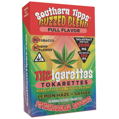 Southern Tipps Blasted Blend THCigarettes 250mg Per Cig(20 Count)