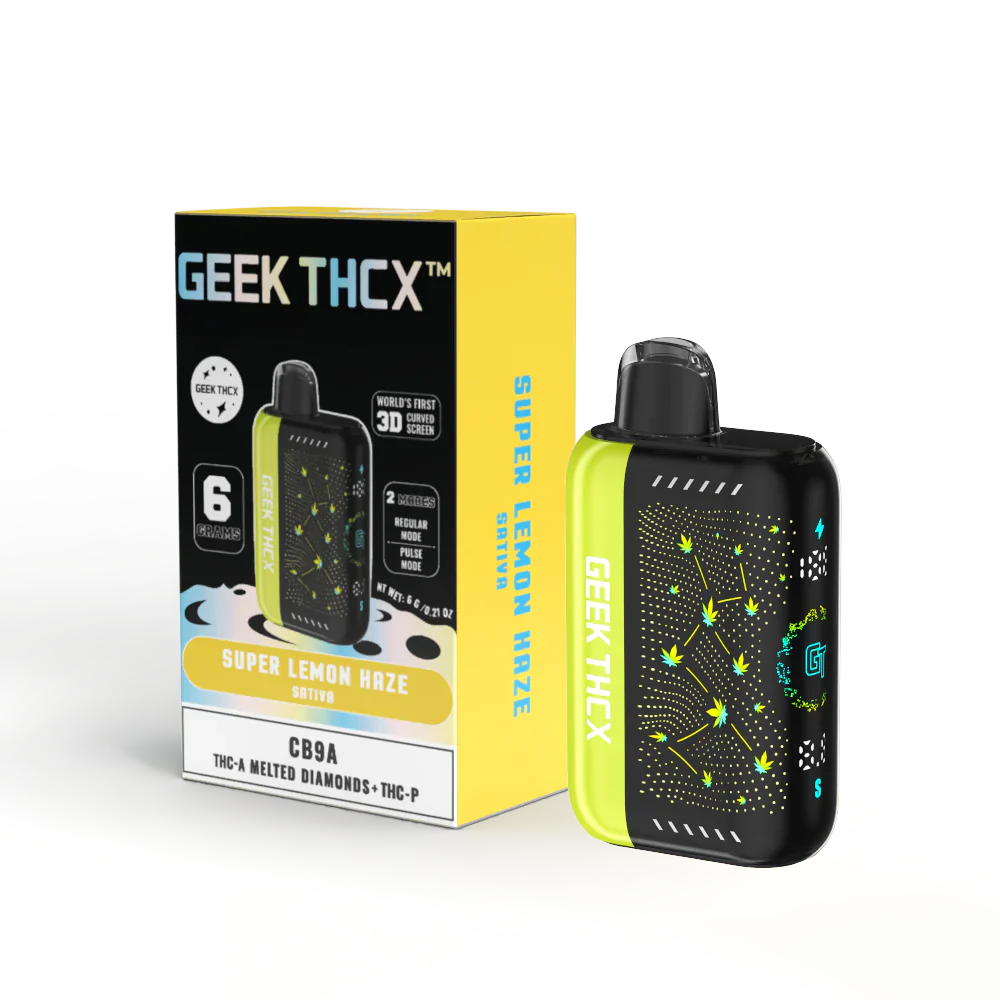 Geek THC-X Pulse Pro THC-A Melted Diamonds Disposable 4.20G